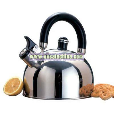 Welco 2.5 Quart Whistling Tea Kettle With Drop Down Handle