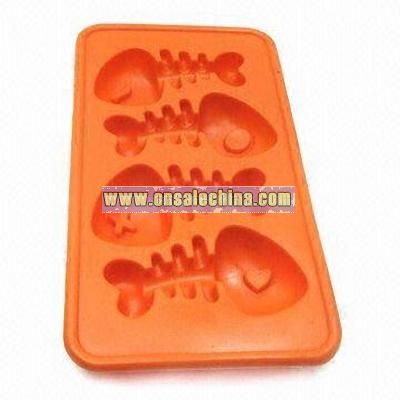 Silicone Ice Cube Tray in Fish Shape