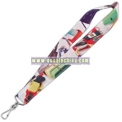 Digital sublimation recyclable lanyard