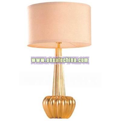 Polyresin table lamp