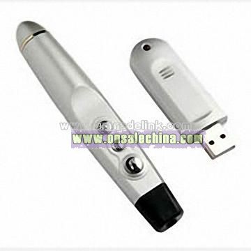 Laser Pointer with RF Technology and Wireless Presenter