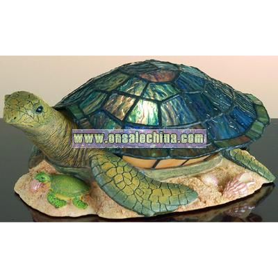 Tiffany Sea Turtle Accent Lamp