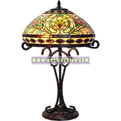 Tiffany Table Lamp Dark Bronze