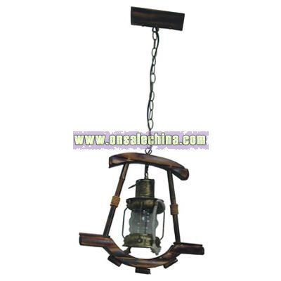 Antique Iron Art Lamp