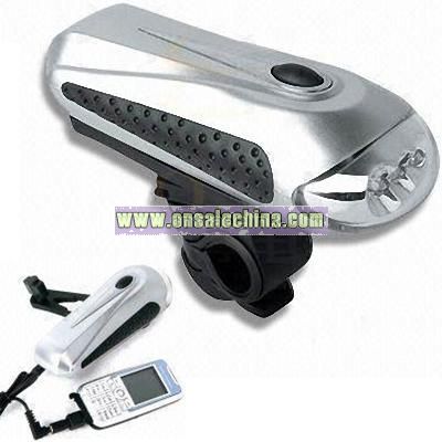 LED Bicycle Light with Mobile Phone Charger
