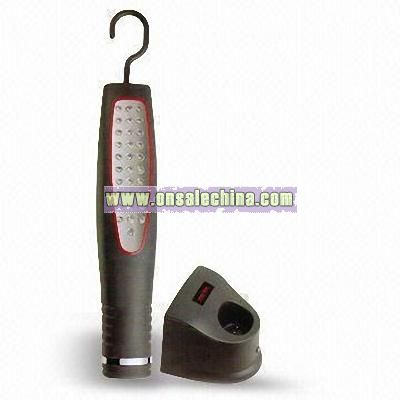 LED Repair Lamp with Rubber-coated Surface