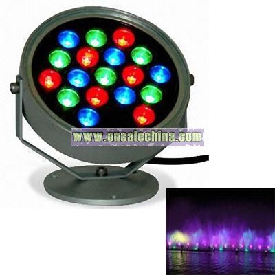 LED Wall Washer with Various Beam Angles and Aluminum Alloy Body