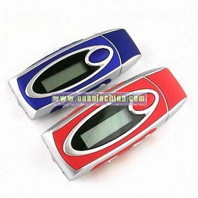 USB Flash MP3 Player with Seven-color Backlight and Built-in FM Radio