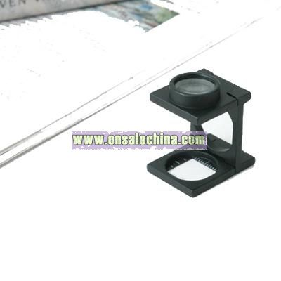 Folding Magnifier-Linen Tester