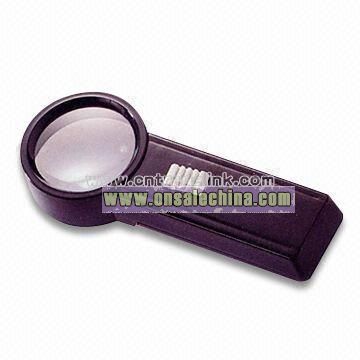 Magnifier with LED