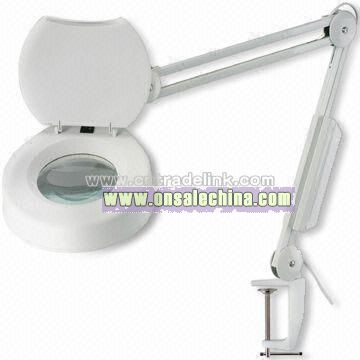 Magnifying Lamp with 5-inch Glass Lens