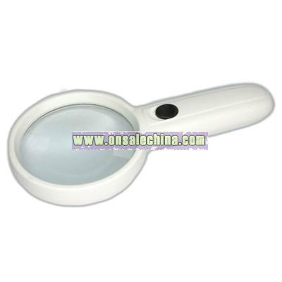 Hand Hole Magnifier with Two LED Lamps