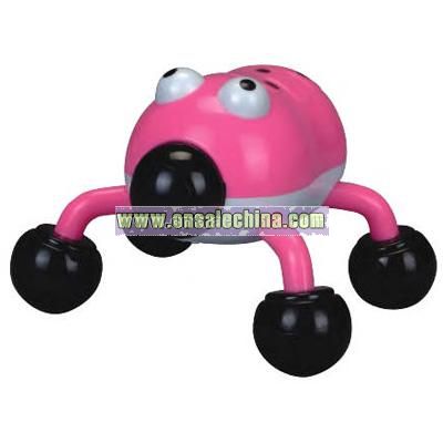 Battery operated bug shaped massager