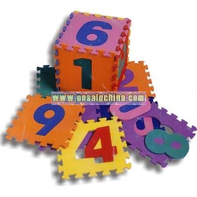 Arabic Numbers 0-9 EVA Puzzle