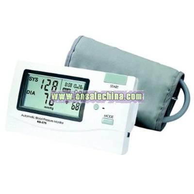 Medical Automatic Digital Arm Cuff Blood Pressure Monitor with 120-Reading Memory