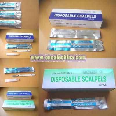 Disposable Scalpels