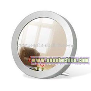 Round Mirror Design with LED Light