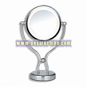 Magnifier Mirror with Built-in LED