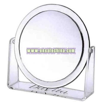 Acrylic vanity / magnifying (1X and 2X) mirror