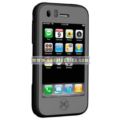 iPhone 3G Two-Tone Premium Silicone Case - Gray