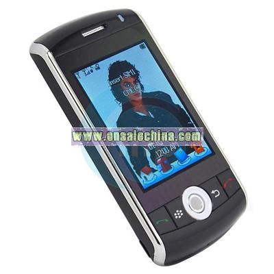Quad Band Dual SIM Card Mobile Phone with Trackball