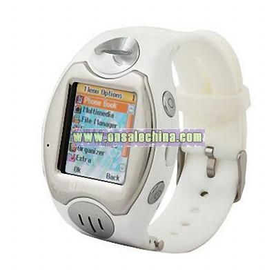 Quad Band Watch Mobile Phone