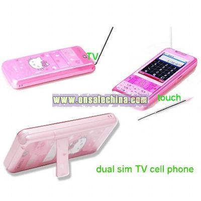 TV Mobile Phone with Dual SIM Dual Standby