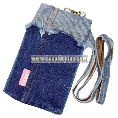 Jeans Shaped Mobile Phone Pouch