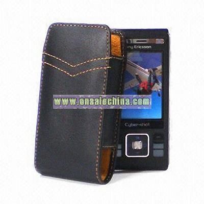 Genuine Leather Case Pouch for SE W995