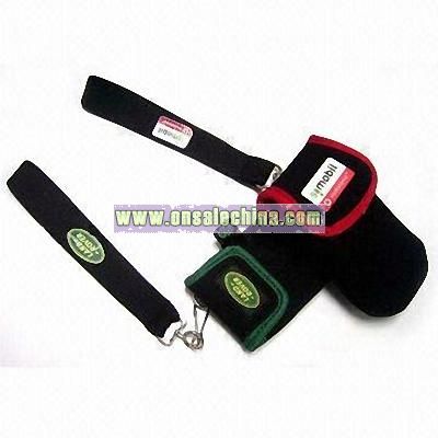 Mobile Phone and Digital Camera Pouch with Lanyard or Belt Loop