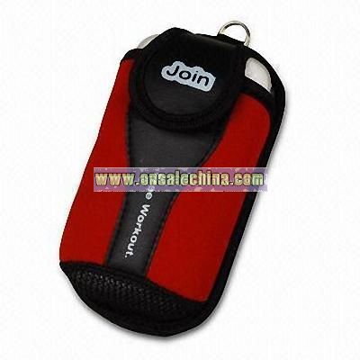 Mobile Phone Pouch with Silk-screen Imprint Logo