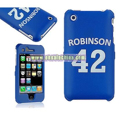 RubC-iPhone3GS #42 Robinson Blue Rubber Case