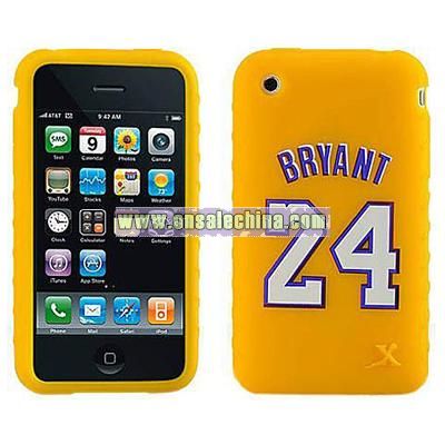 Apple iPhone 3G/ 3Gs Bryant #24 Premium Silicone Case