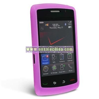 Blackberry Storm2 9550 Pink Silicone Skin Case