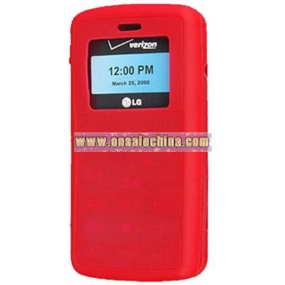 LG ENVY II Premium Red Silicone Case