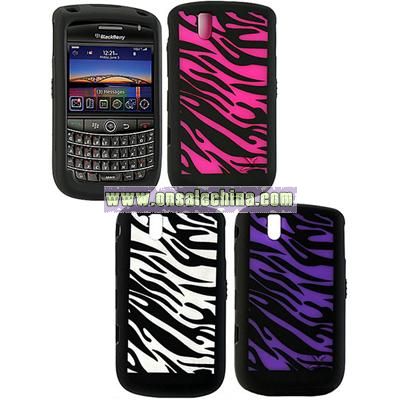 Blackberry 9630/ Tour Zebra Design Skin Case