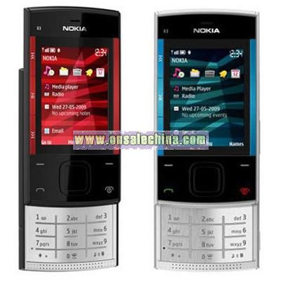 Nokia X3 Red / Black Mobile Phone