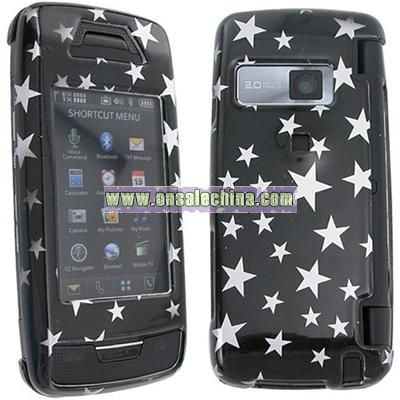 Silver Stars Clip-on Case for LG VX10000 Voyager