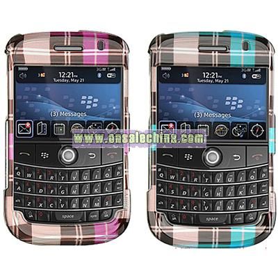 Blackberry BOLD 9000 Plaid Design Protector Case
