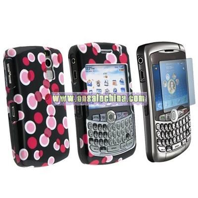 Case and Screen Protector for Blackberry Curve 8300 / 8310