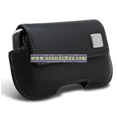 Blackberry Curve 8900 Leather Holster Case