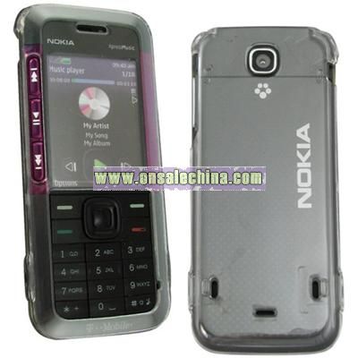 Clip On Case for Nokia XpressMusic 5310-Clear