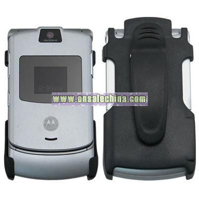 Motorola RAZR V3 / V3c / V3i Black Swivel Holster