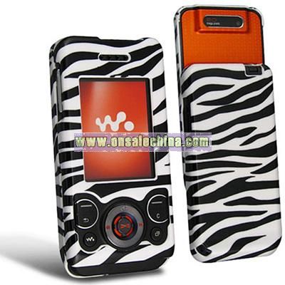 Zebra Pattern Clip-on Case for Sony Ericsson W580