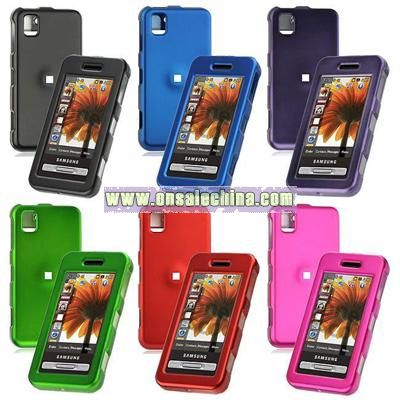 Samsung Finesse R810 Rubberized Crystal Hard Case