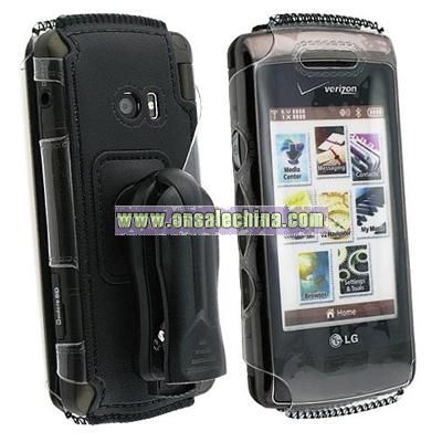 Black Neoprene Case for LG EnV Touch VX11000