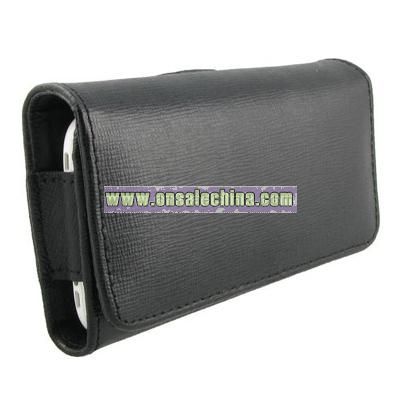 Leather Case w/ Magnetic Flap for iPhone 3GS 16GB / 32GB