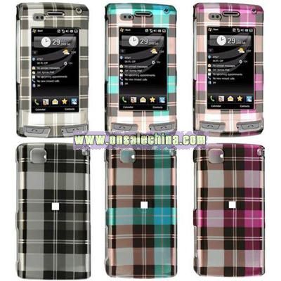 LG Incite CT810 Crystal Case with Check Design
