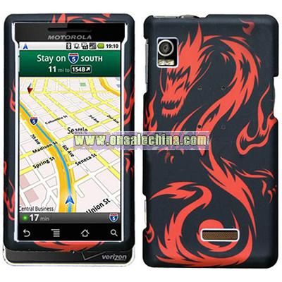 Motorola Droid A855 Fire Dragon Protector Case