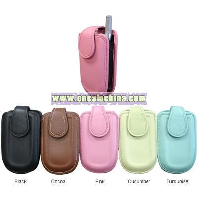 Luscious Small Leather Cell Phone Holder